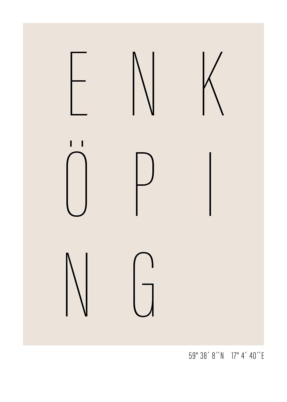 Poster Enköping text