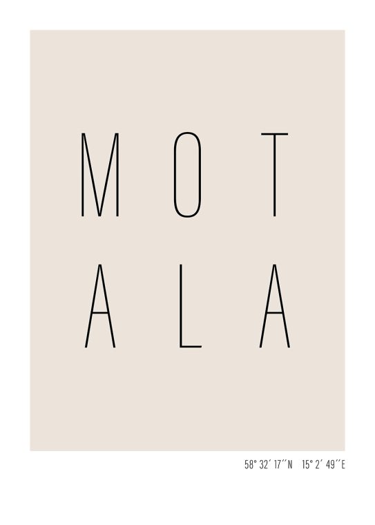 Poster Motala text