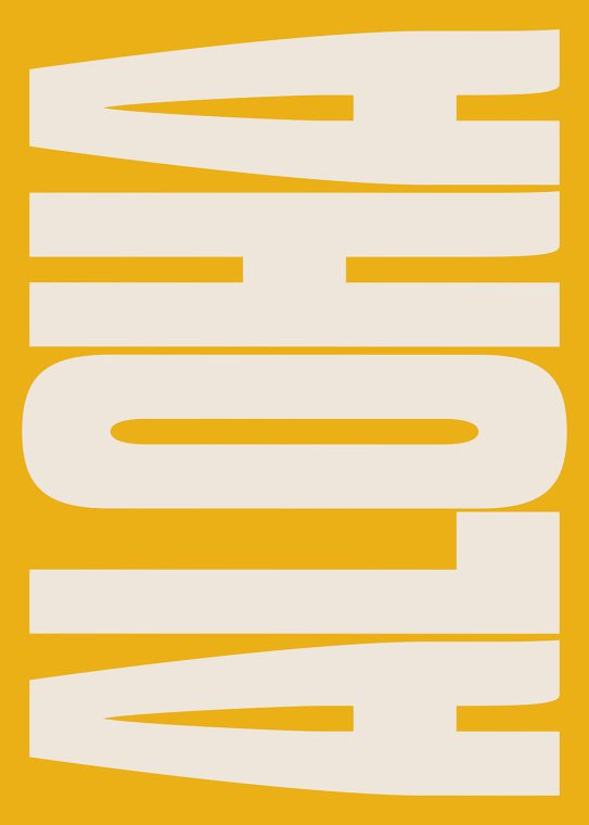 Aloha Poster #12