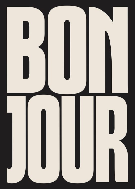 Bonjour Poster