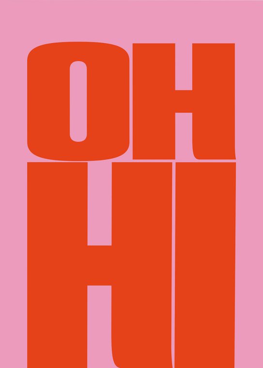 Oh Hi Poster #2