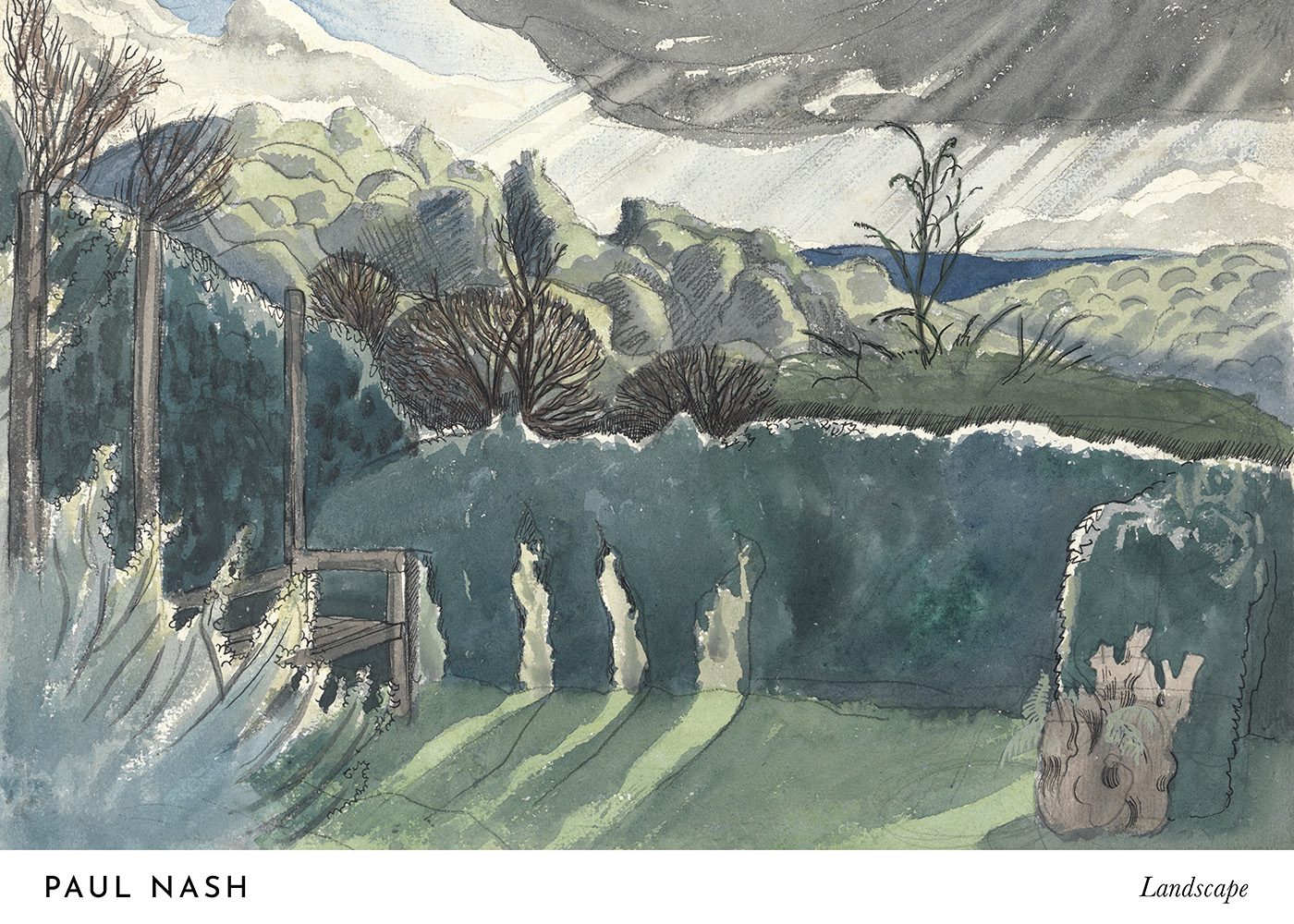 Paul Nash Landscape Poster