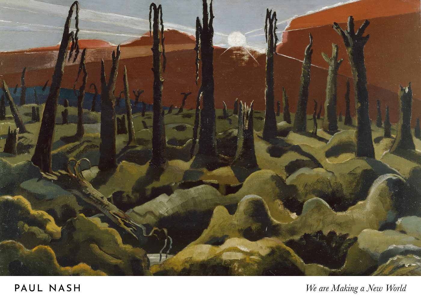 Paul Nash We are Making a New World Poster