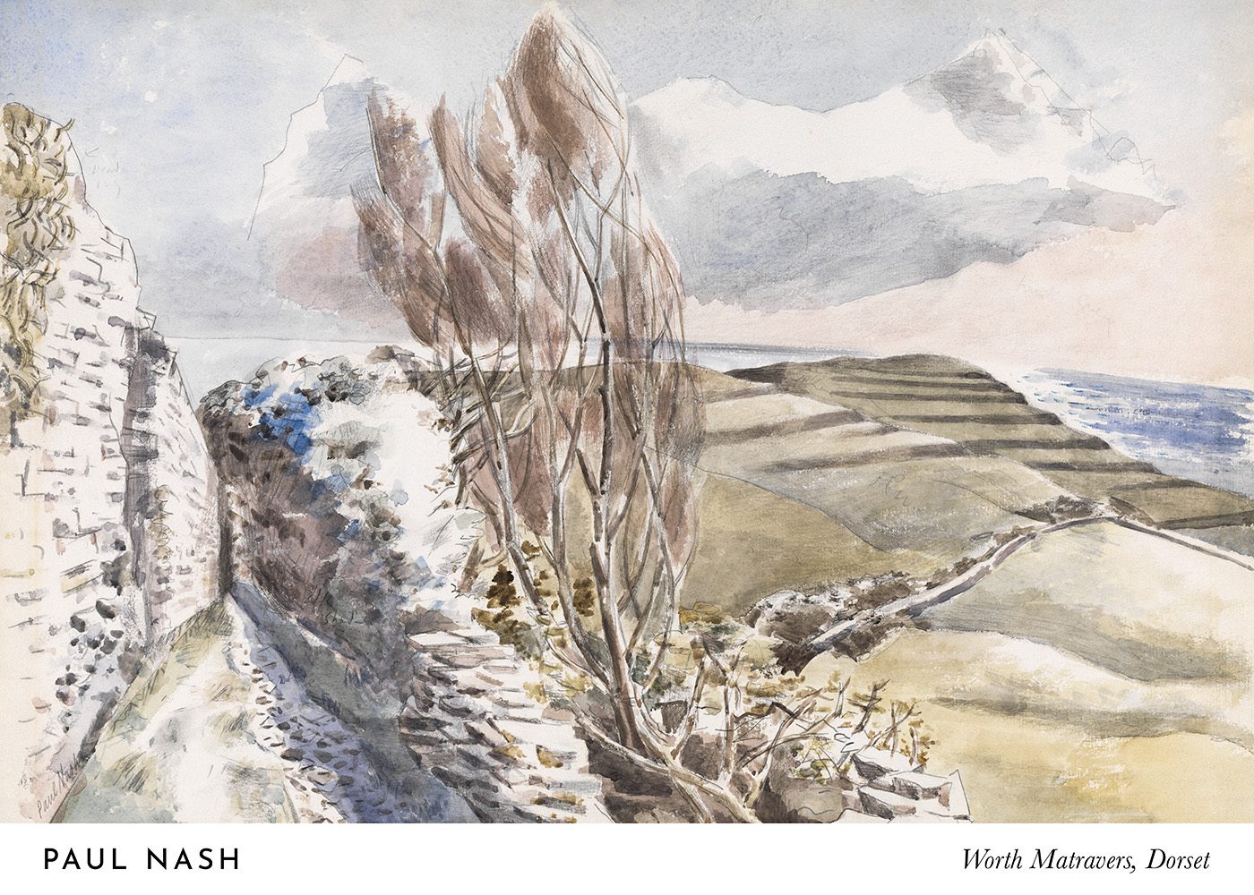 Paul Nash Worth Matravers Poster