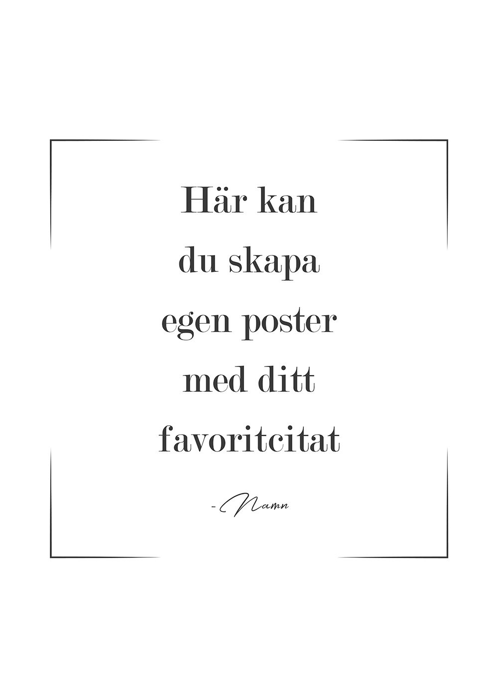Eget Citat