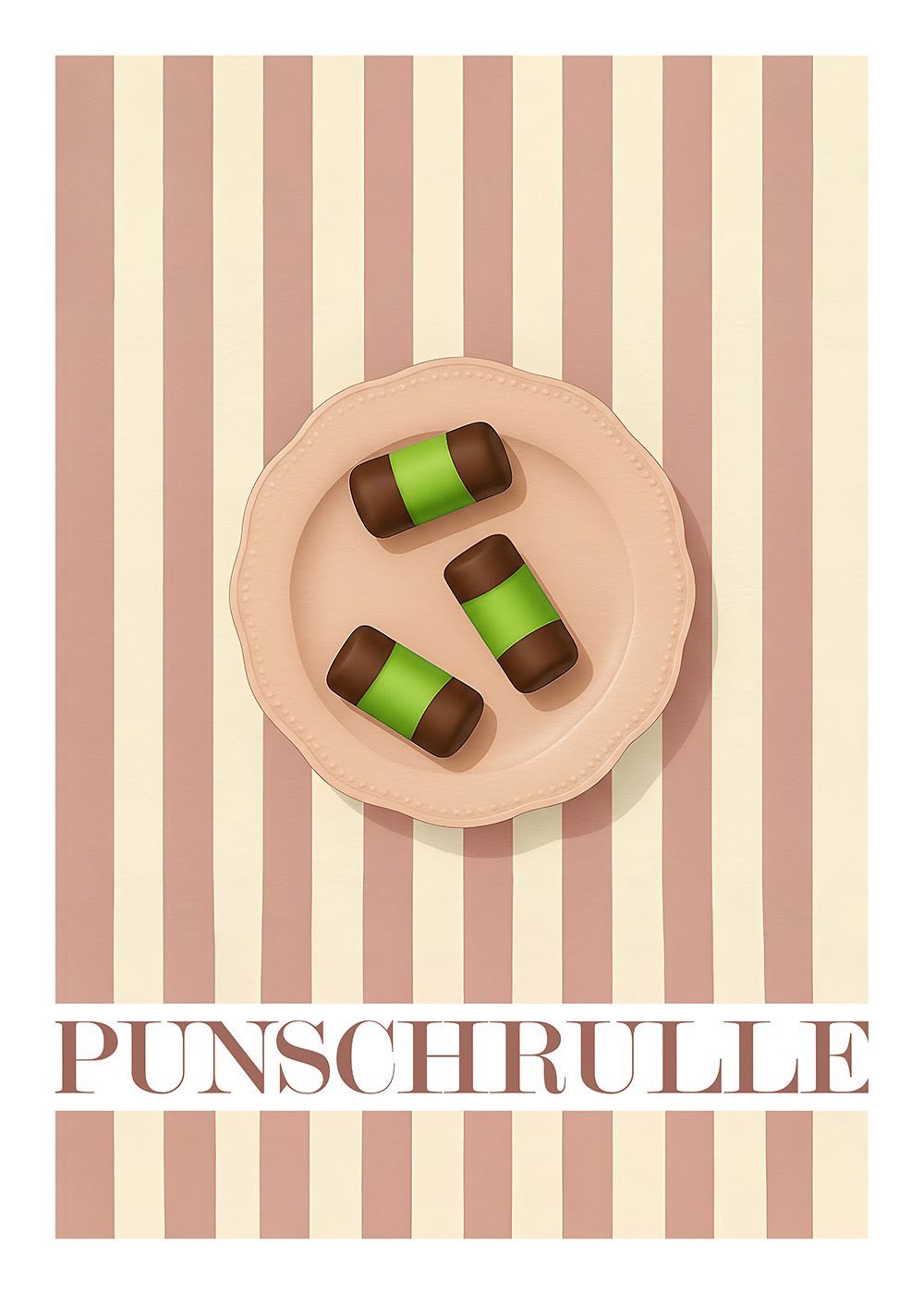 Punschrulle Poster