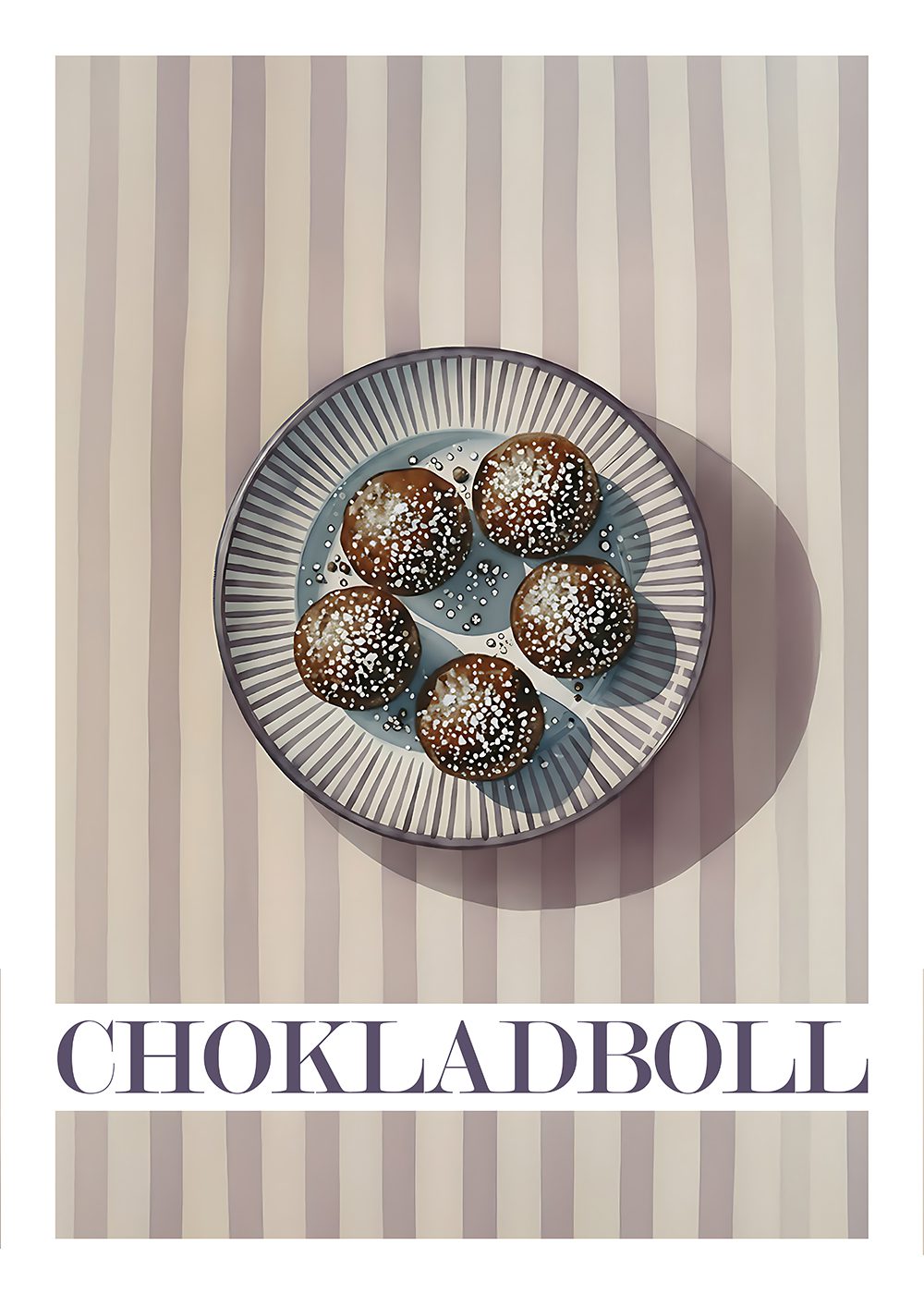 Chokladboll Poster