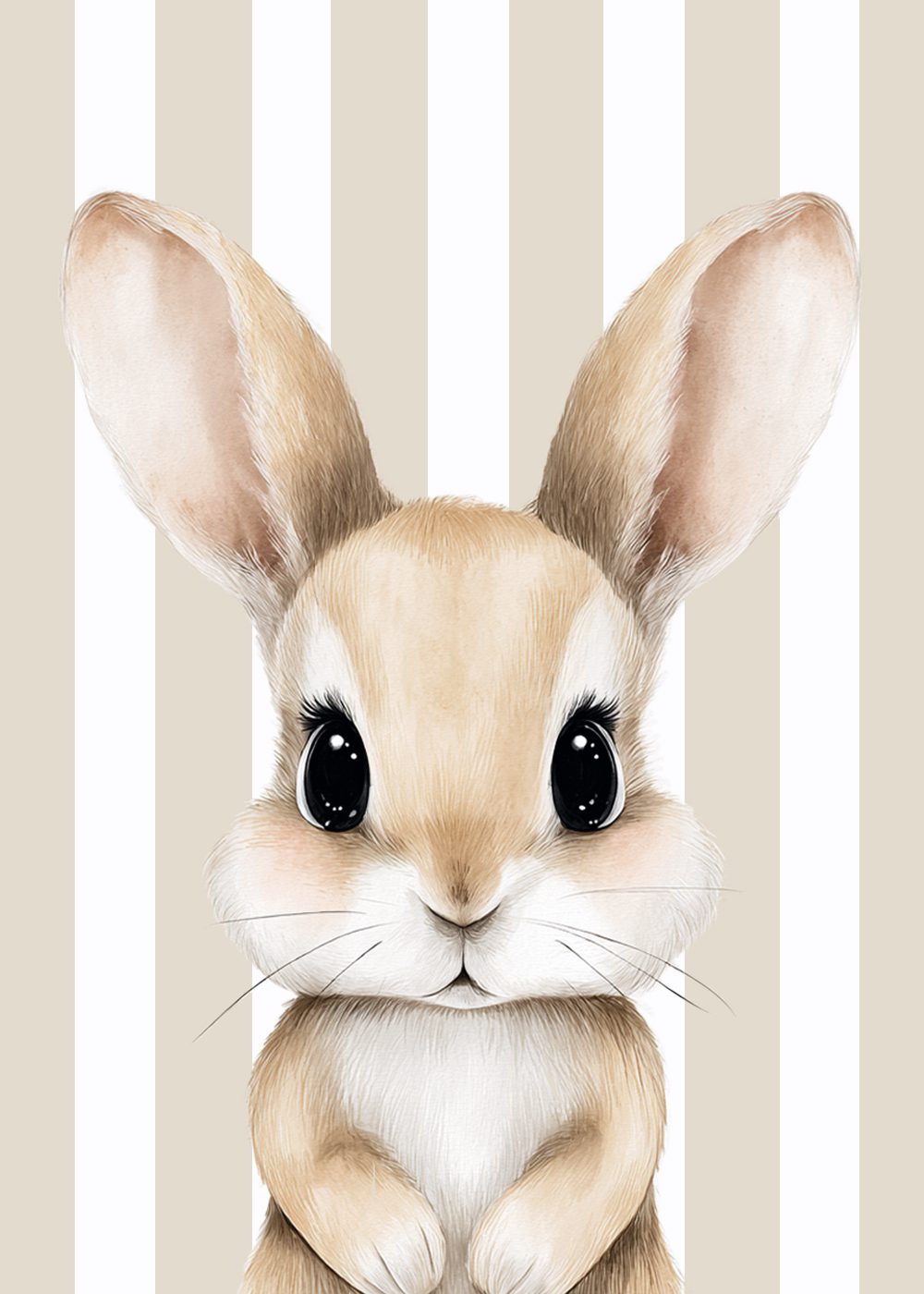 Baby Bunny Poster barnposter