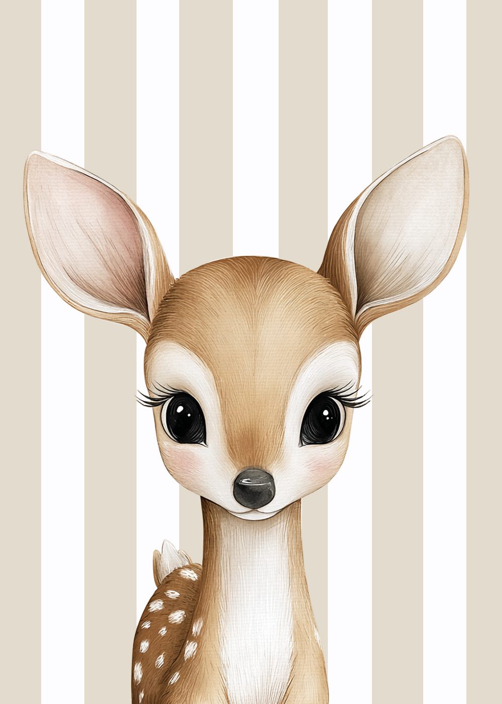 Baby Deer Poster barnposter
