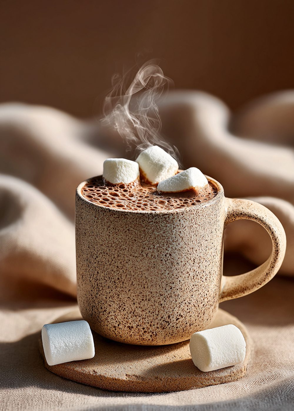 Hot Cocoa Vintermugg Poster