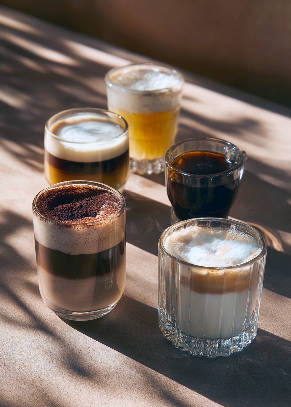 Winter Coffee Flight Kaffeposter