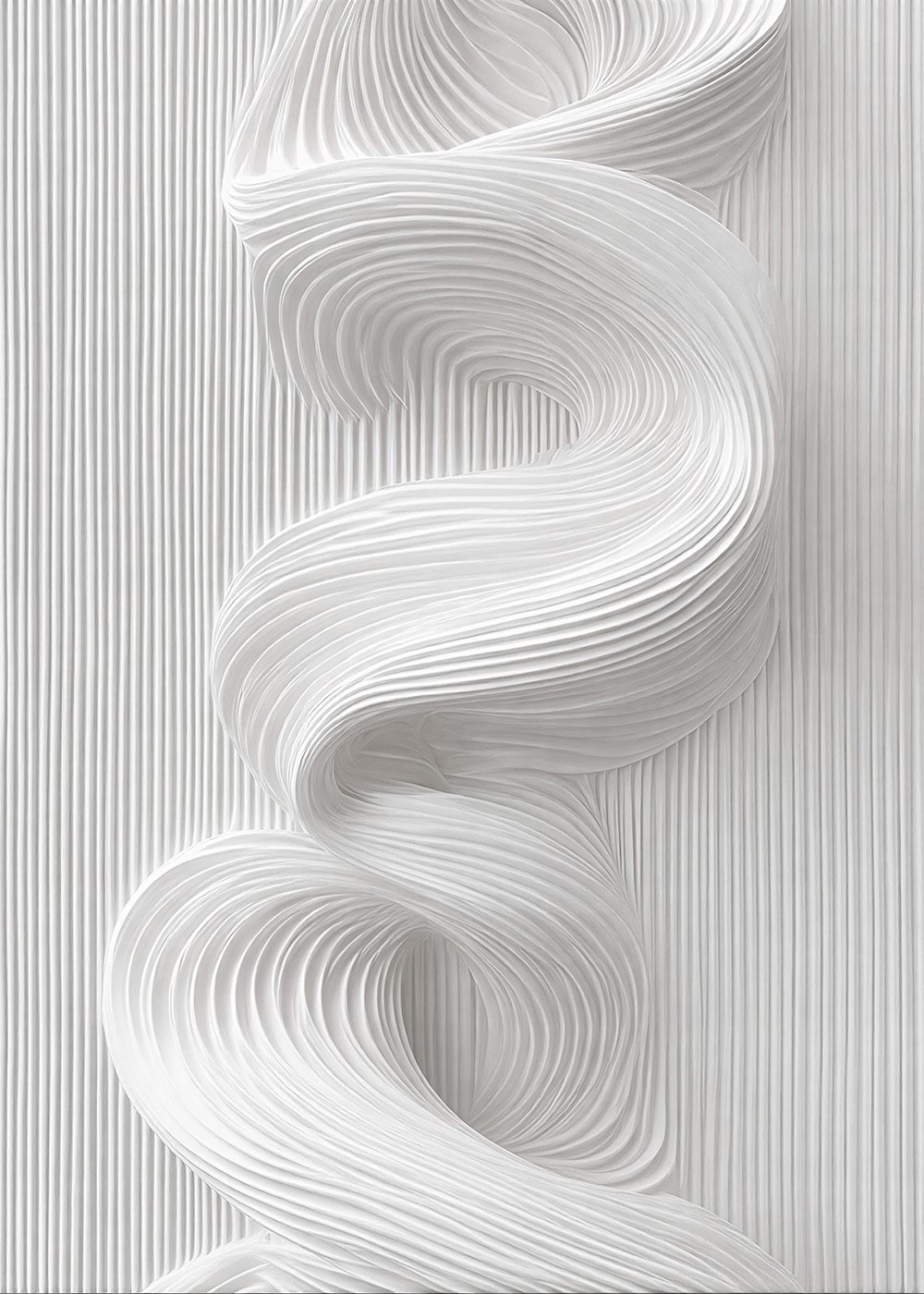 Flowing Lines Poster