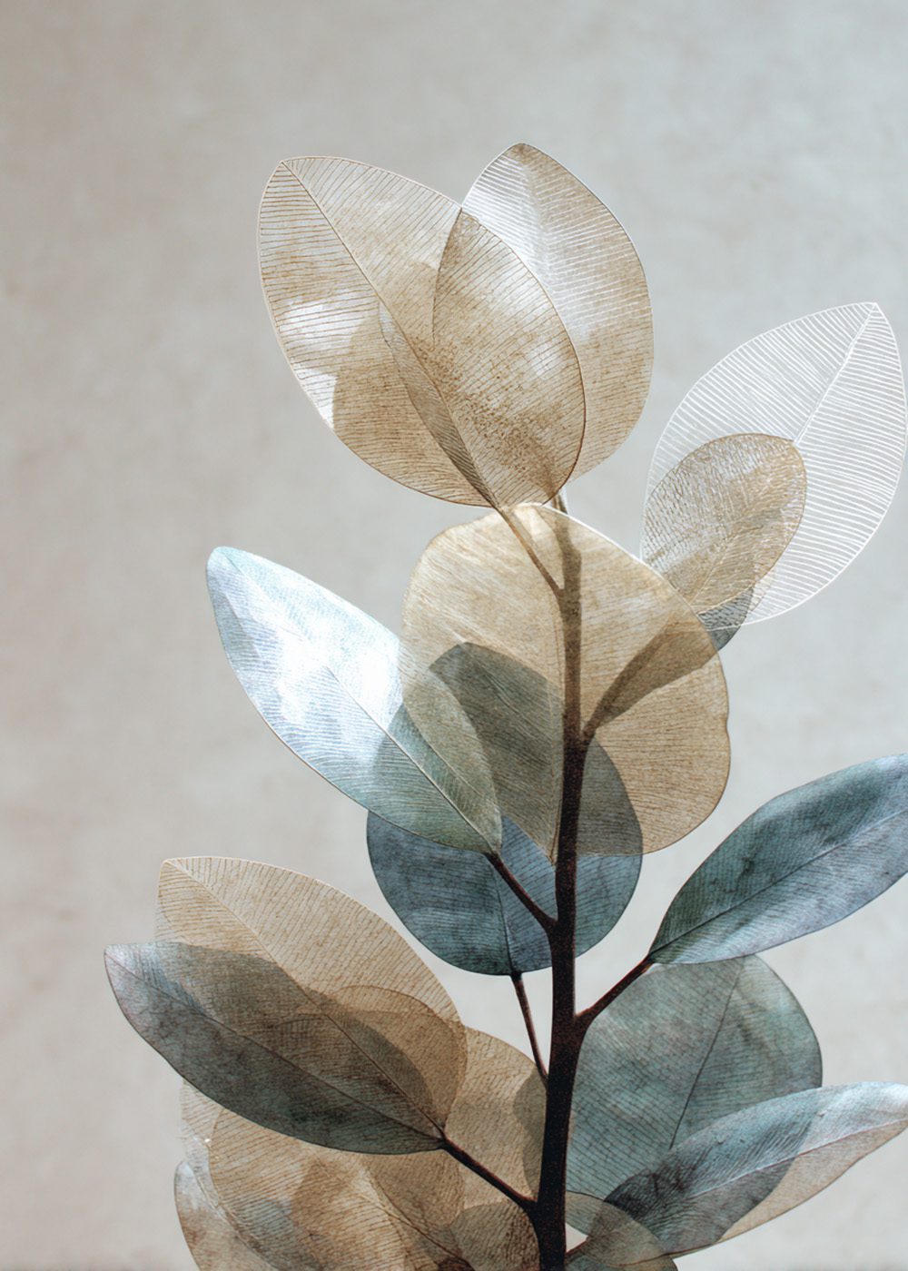 Leaves Harmony 2 Poster