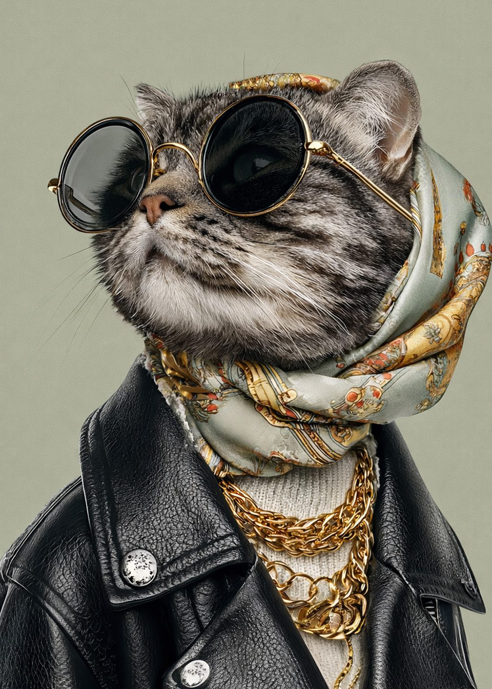 Luxury Rebel Cat Kattposter Kattfotografi