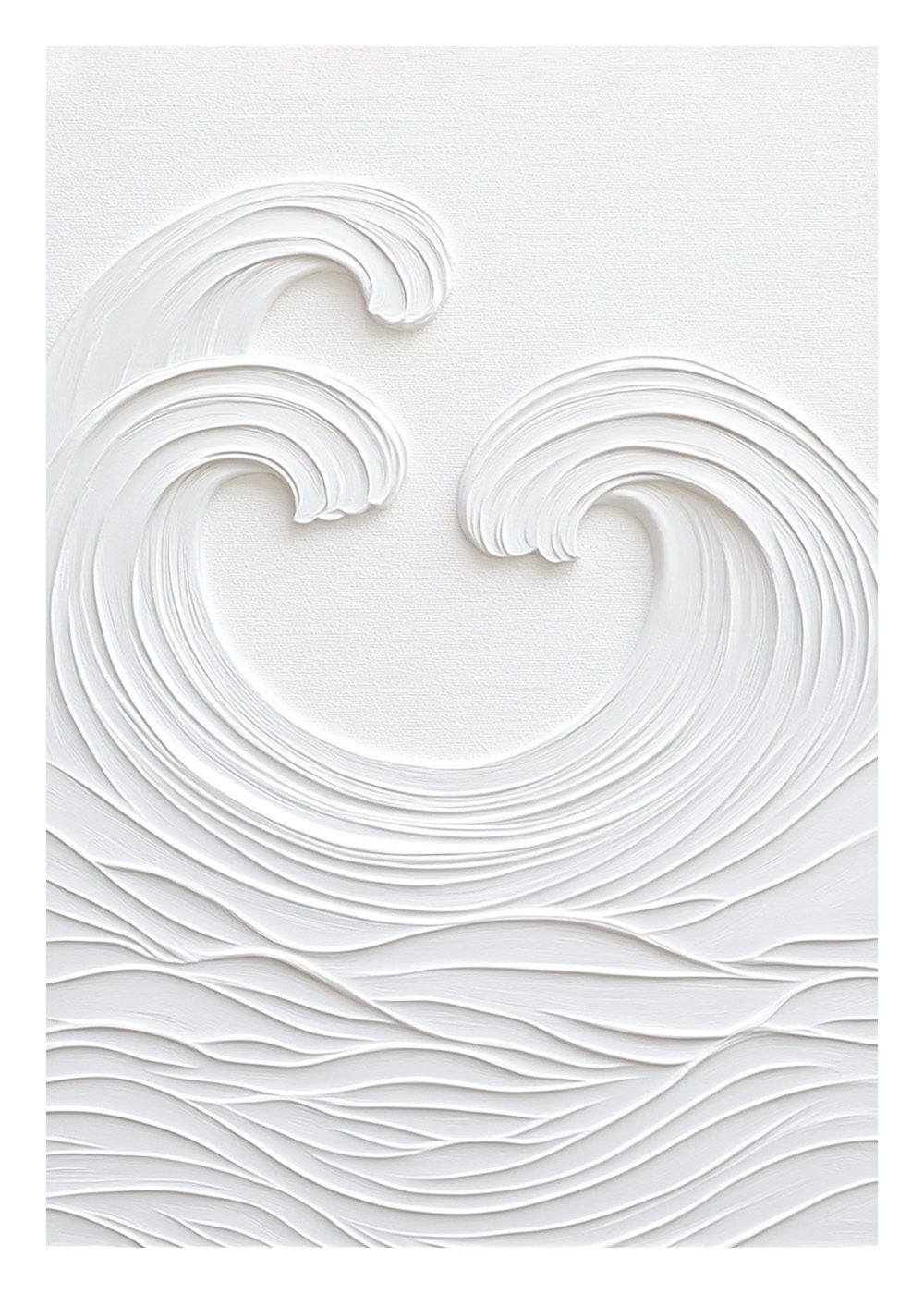 Mjuka Vågor Poster