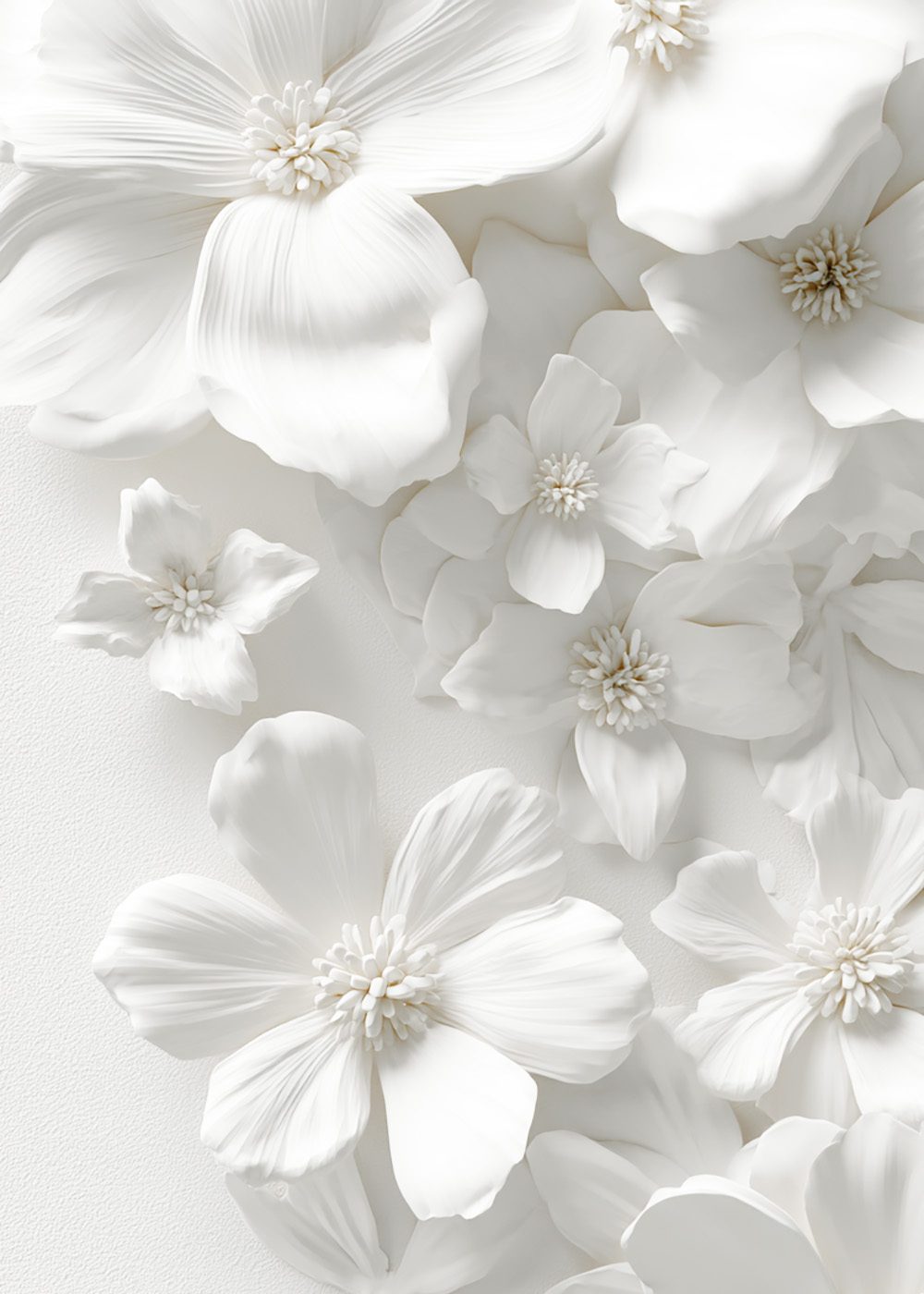 White Magnolia Poster
