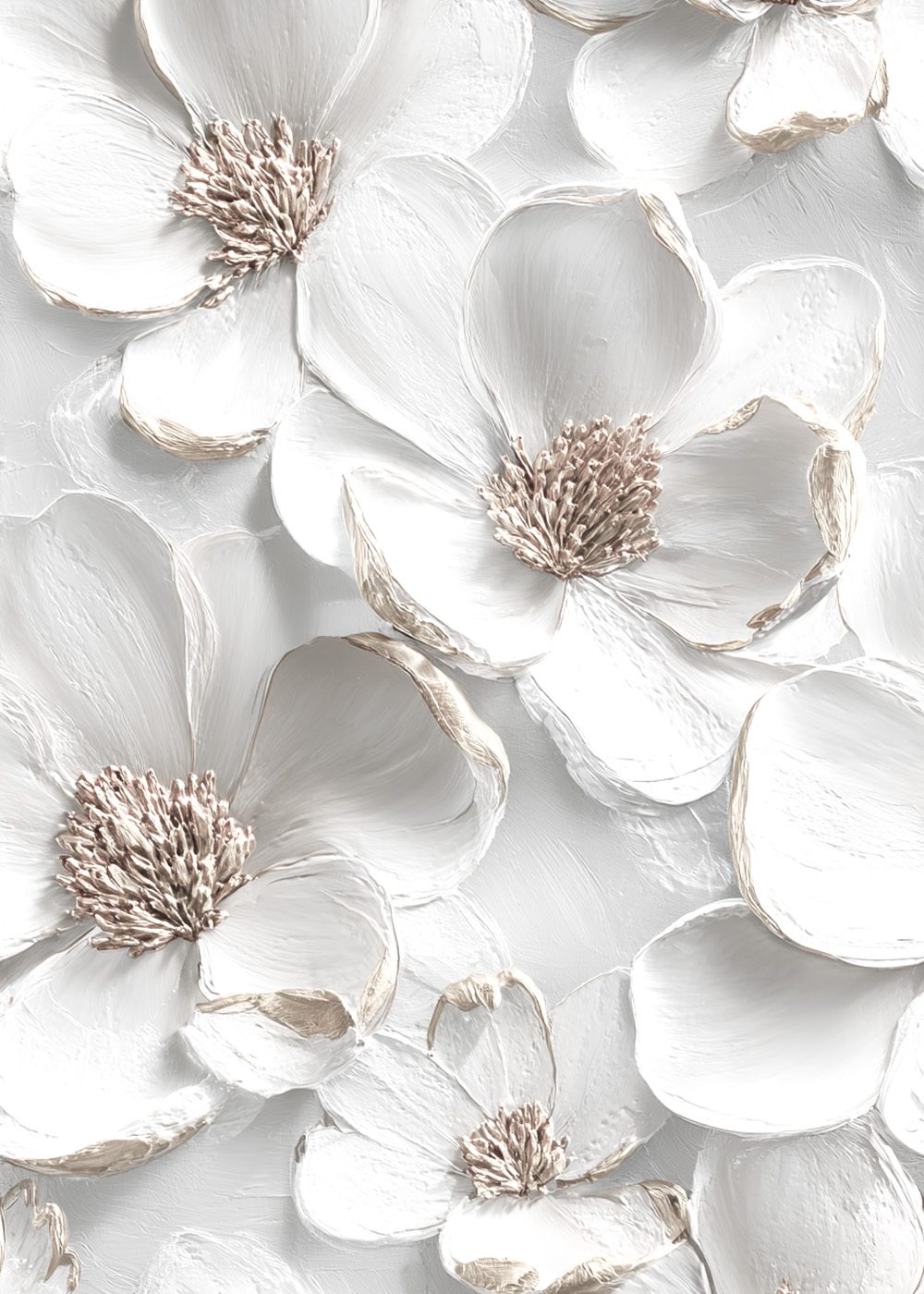 White Magnolia Poster