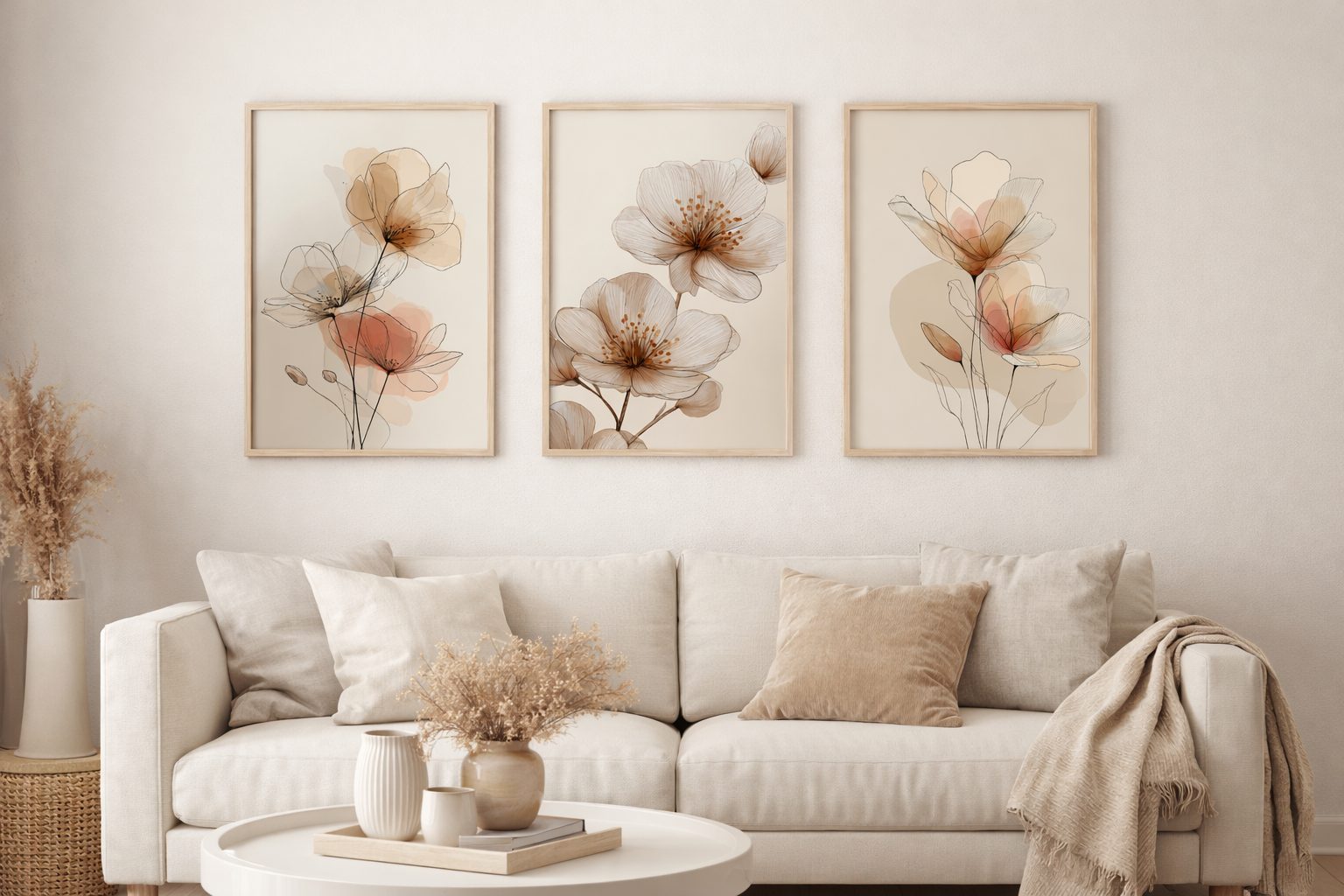 blomsterposter blomsterillustration