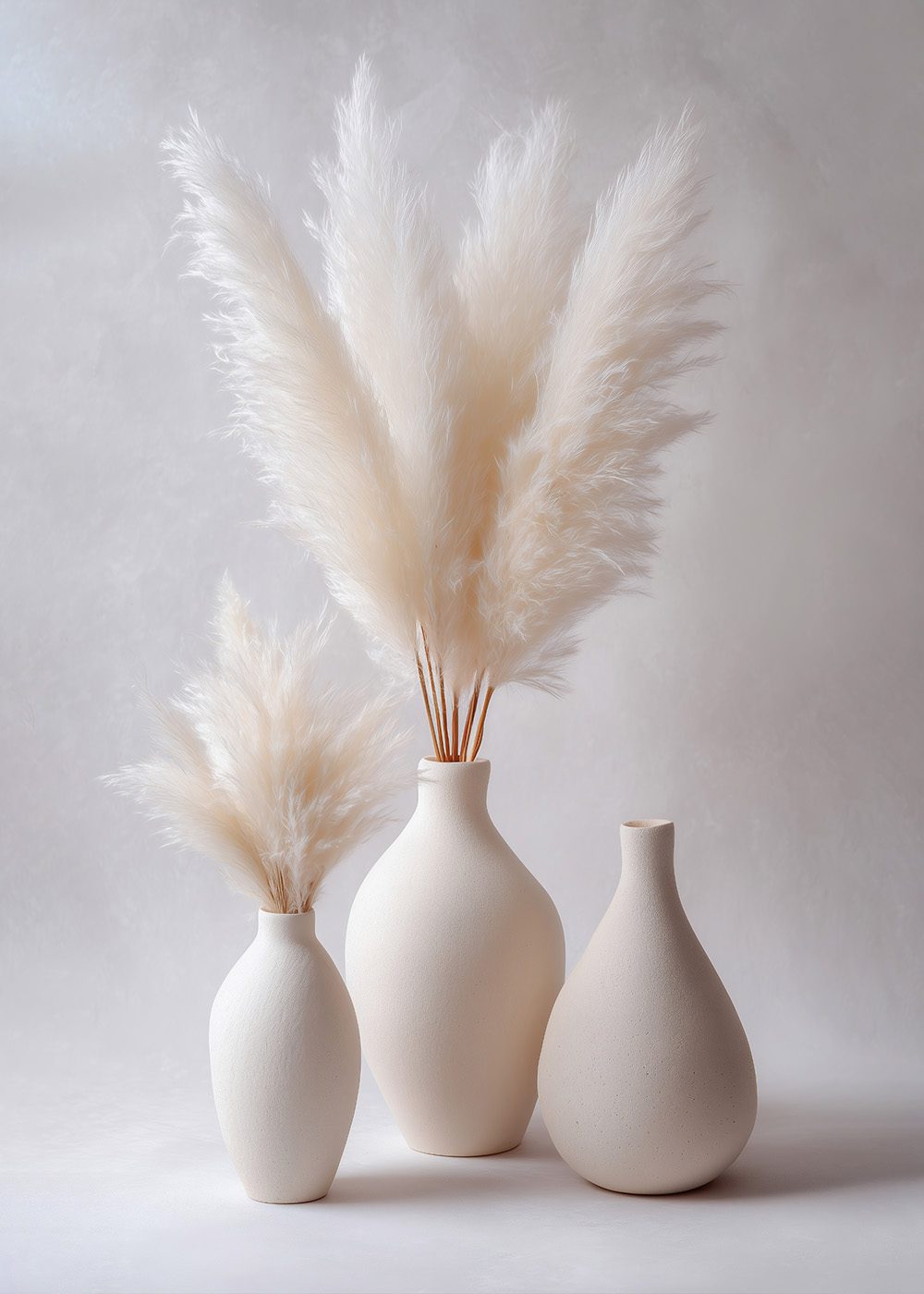 Pampasgräs i mjuka toner Poster