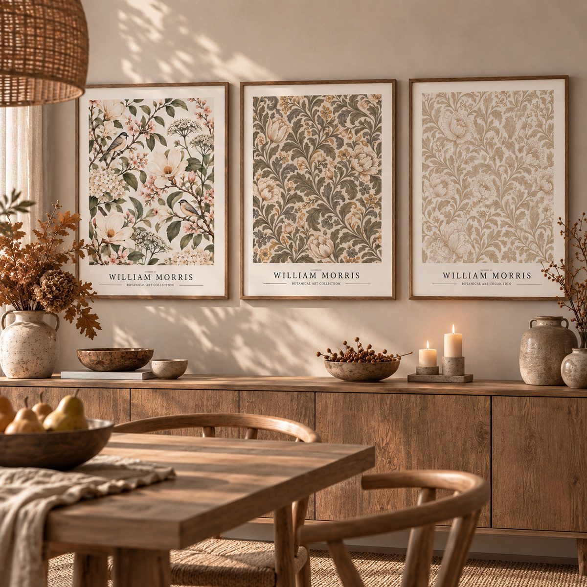 William Morris botanical art